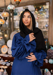 Abaya Ô Dignitaire Bleu Égyptien