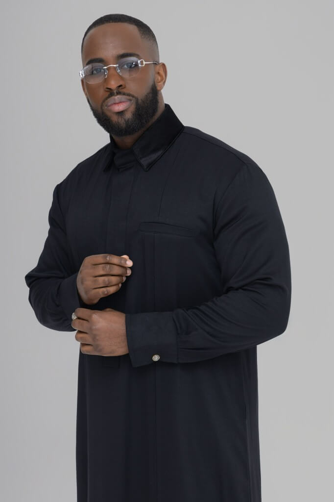 Qamis Intemporel Black Absolute