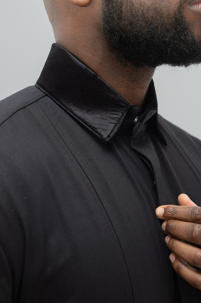 Qamis Intemporel Black Absolute