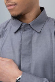 Qamis Intemporel Grey
