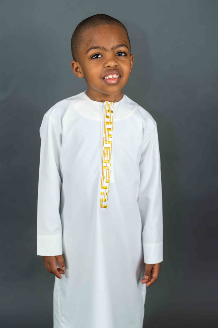 Qamis Orné Enfant